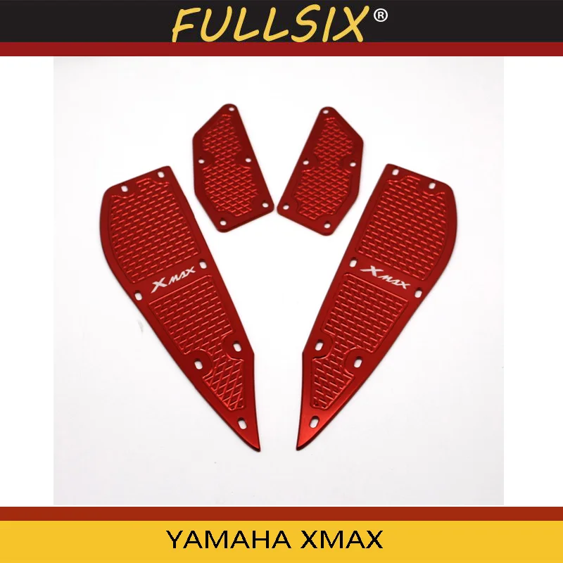 Детали для мотоцикла подножки ног накладки на Yamaha XMAX 300 X-MAX 250 2017-2018 | Автомобили и