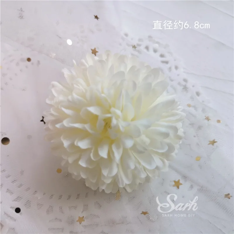 3pcs chrysanthemum Искусственные цветы розы Пион Торт Топперы Свадебные помолвки десерт украшения на День святого Валентина вечерние принадлежности прекрасный подарок - Цвет: 3pcs chrysanthemum