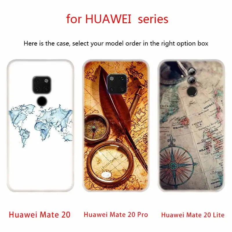Мягкие силиконовые чехлы для Huawei Mate 10 Lite 20 Pro 20X S Y5 2017 Y9 2018 2019 NOVA 3 3i 4 с картой