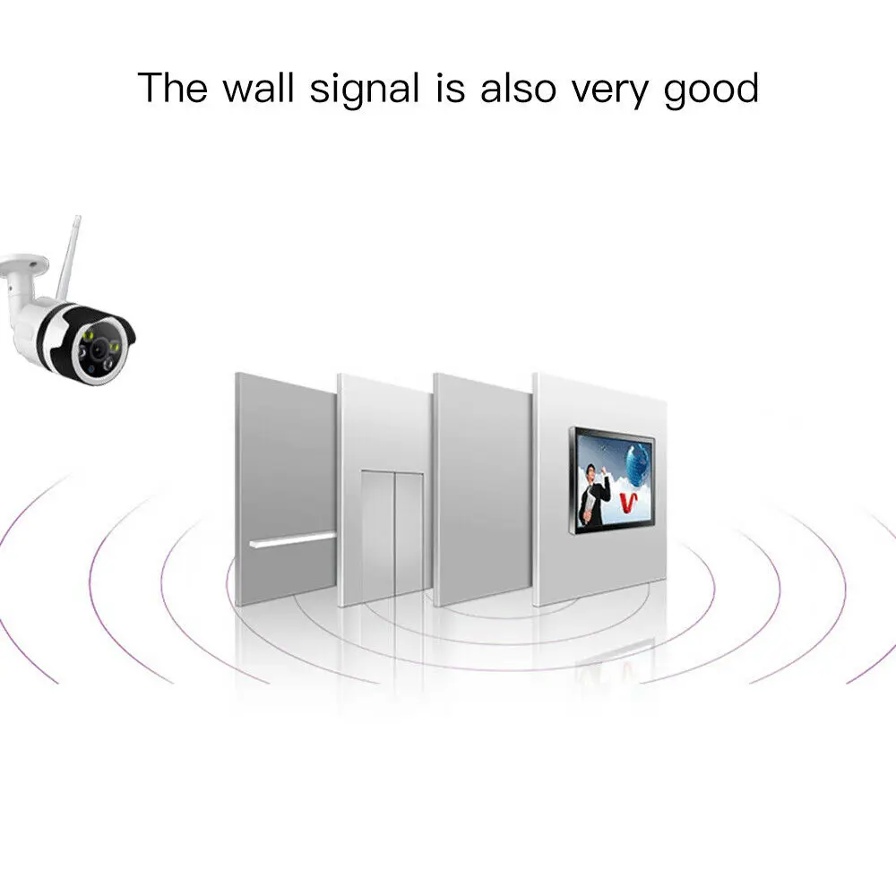Ip-камера Wi-Fi 1080 P ONVIF Беспроводная Проводная P2P CCTV пулевидная камера наруэного наблюдения с слотом для карт MiscroSD Max 64G камера infared