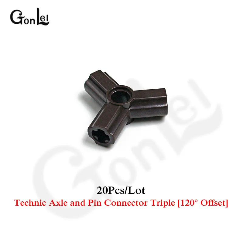20Pcs No.10288 20 шт./лот, детали Technic, штифты, ось, фаркопы, MOC, детали кирпича, креативные развивающие игрушки, совместимые с 2736 Technic - Цвет: 20Pcs No.10288