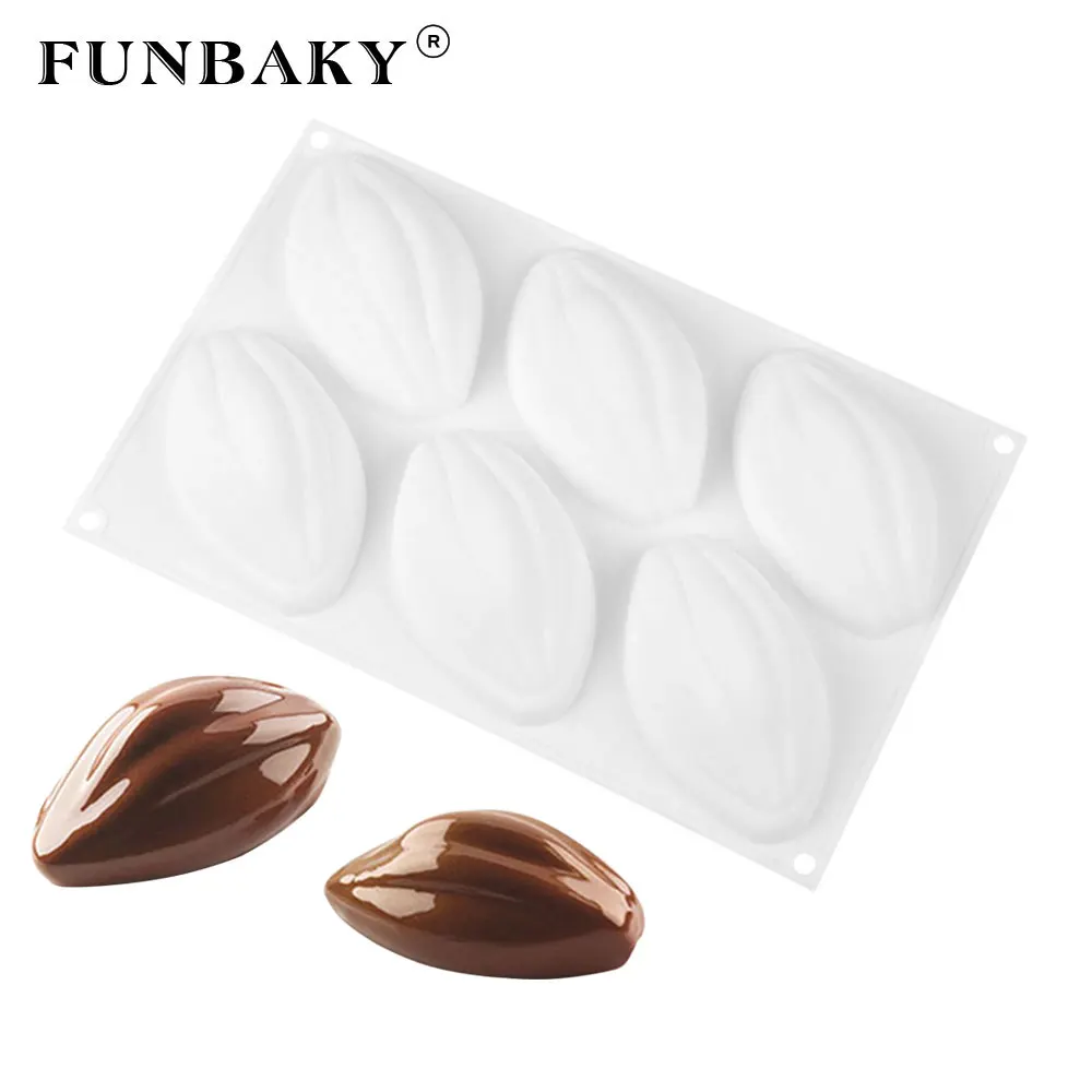 FUNBAKY 3D цветок тюльпана форма мусс десерт силиконовая форма для выпечки формы для выпечки инструменты для украшения