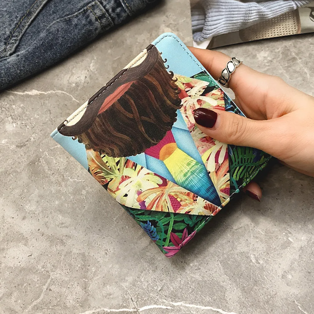 Xiniu женский модный короткий кошелек с героями мультфильмов для монет cartera mujer peque a