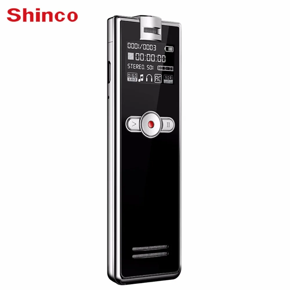 Shinco F2 16 ГБ мини голос Регистраторы Профессиональный цифровой аудио голосовой