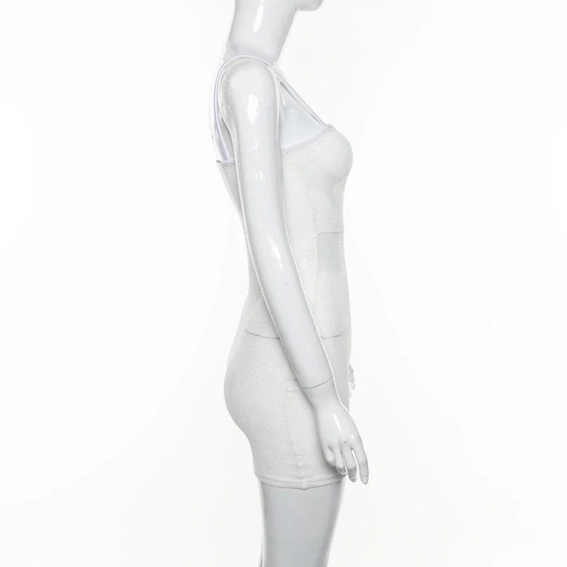 Женское платье летнее Сетчатое сексуальное модное ажурное стильное Прозрачное