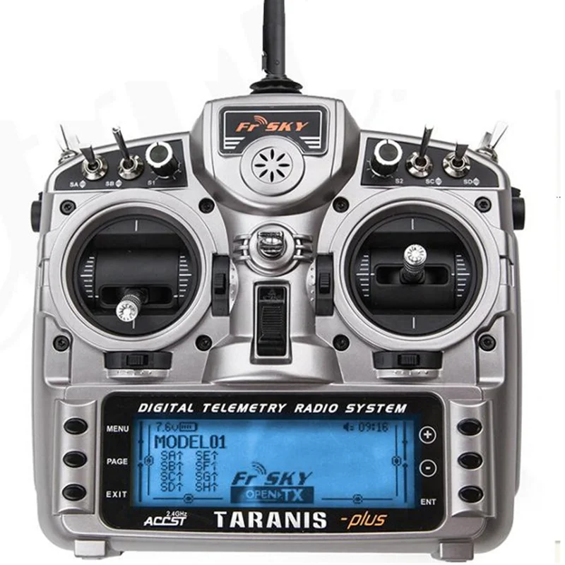 Высокое качество оригинальный FrSky 2 4G 16CH ACCST Taranis X9D плюс передатчик картонная
