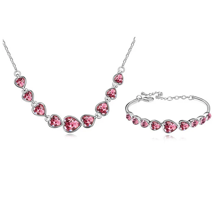 Подлинные элементы Сваровски с кристаллами от SWAROVSKI колье браслет женские