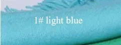 light blue Новые стильные женские шарфы осень-зима и шали из овечьего меха с кисточками женские пашмины женские элегантные накидки и обертывания женские - Цвет: light blue