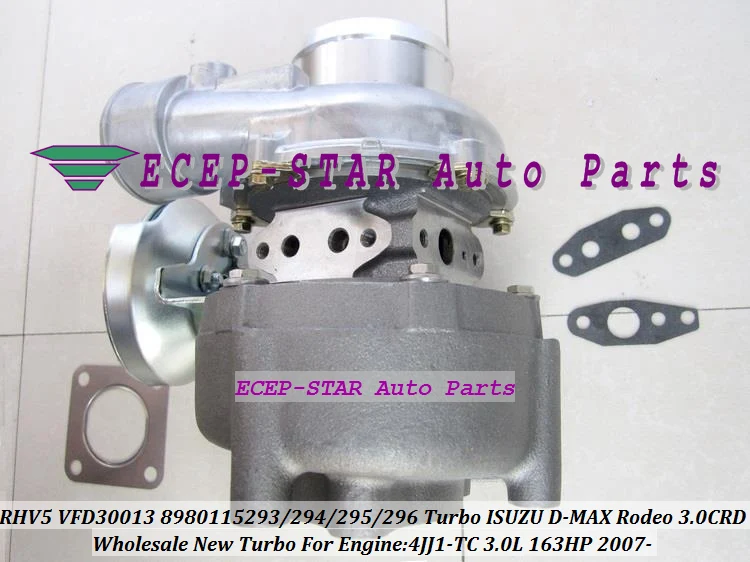 RHV5 VFD30013 8980115293 8980115294 8980115295 8980115296 Turbo для ISUZU D MAX Rodeo 3.0L CRD 2007 4JJ1 TC 163HP|turbo turbo turbo|isuzu