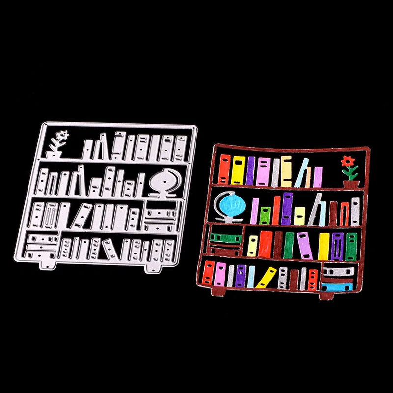 

SCD1049 Bookcase Metal Cutting Dies For Scrapbooking Stencils DIY Album Cards Decoration Embossing Folder Craft Die Cuts Tools