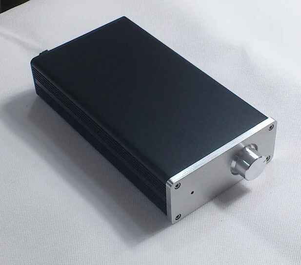 Усилитель мощности шасси большой алюминиевый чехол pre корпус усилителя/DIY home audio