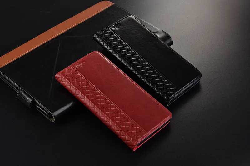 Чехол для Meizu 15/15 Lite KEZiHOME, Клетчатый Стиль, натуральная кожа, флип-кошелек, чехол для Meizu 15 Plus, чехол для телефона s