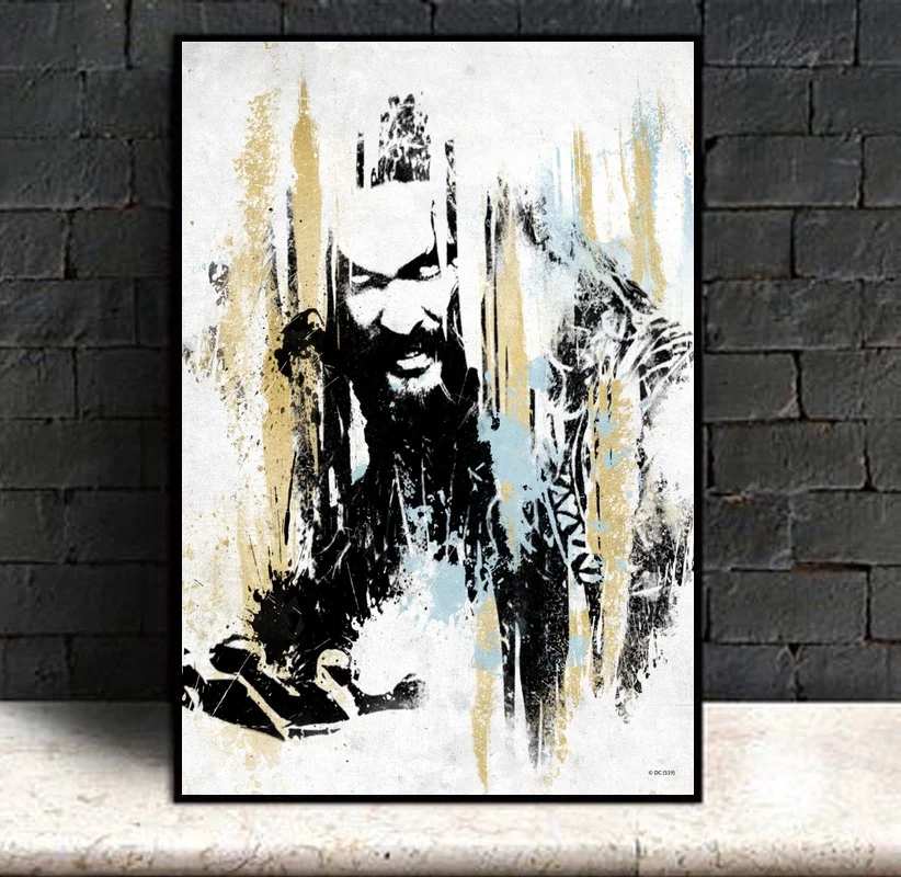 Плакаты и принты Jason Momoa настенная Картина на холсте для гостиной домашний декор |