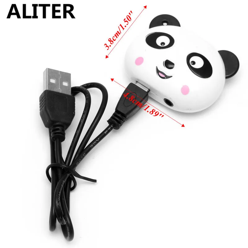 ALITER прекрасный дизайн панда USB мини mp3-плеер с наушником музыкальный медиа ГАИ