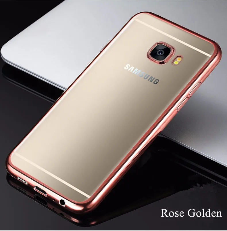 Ультратонкий с блестками Мягкий силиконовый чехол для samsung Galaxy C5 C7 S7 Edge S9 S8 Plus C9 Pro Note 9 S10 TPU Прозрачный чехол
