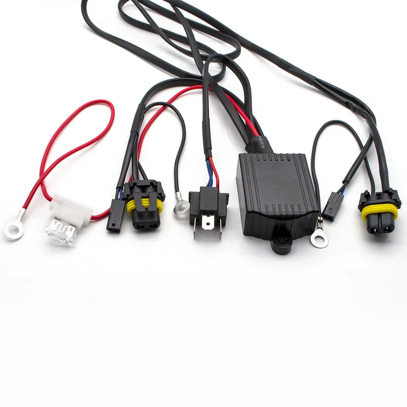 Safego 35 Вт автомобильный Светильник лампы H4-3 Высокий Низкий H4 фары "Kit bixenon" HID комплект H4 H13 9004 9007 4300K 5000k 6000k 8000K 10000k набор «би-ксенон» HID
