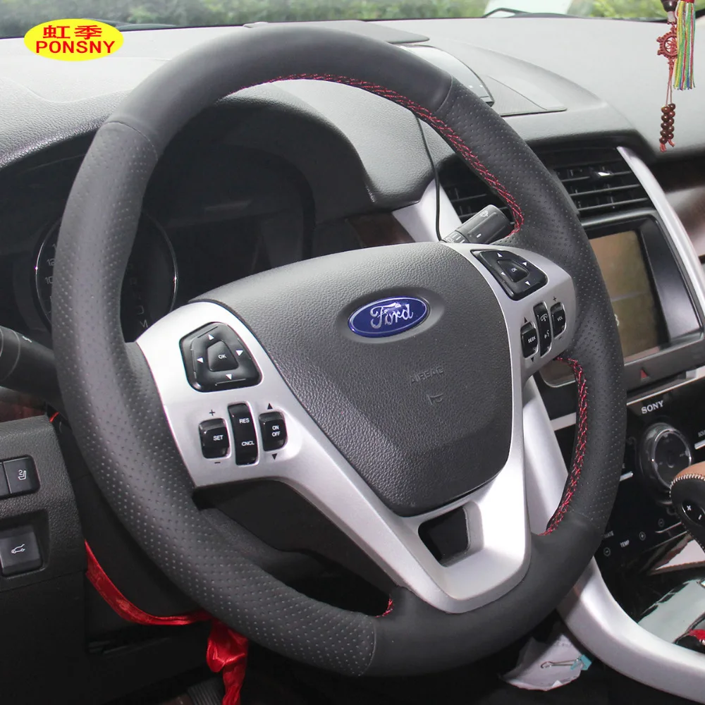 Чехол для Ford Edge Explorer 2011 2013 из натуральной кожи с ручной строчкой|case for|case casecase for car |