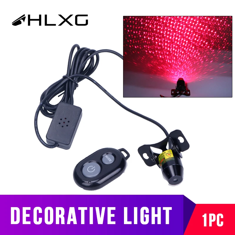 USB LED Автомобильный атмосферный звездный свет DJ RGB музыкальная звуковая лампа