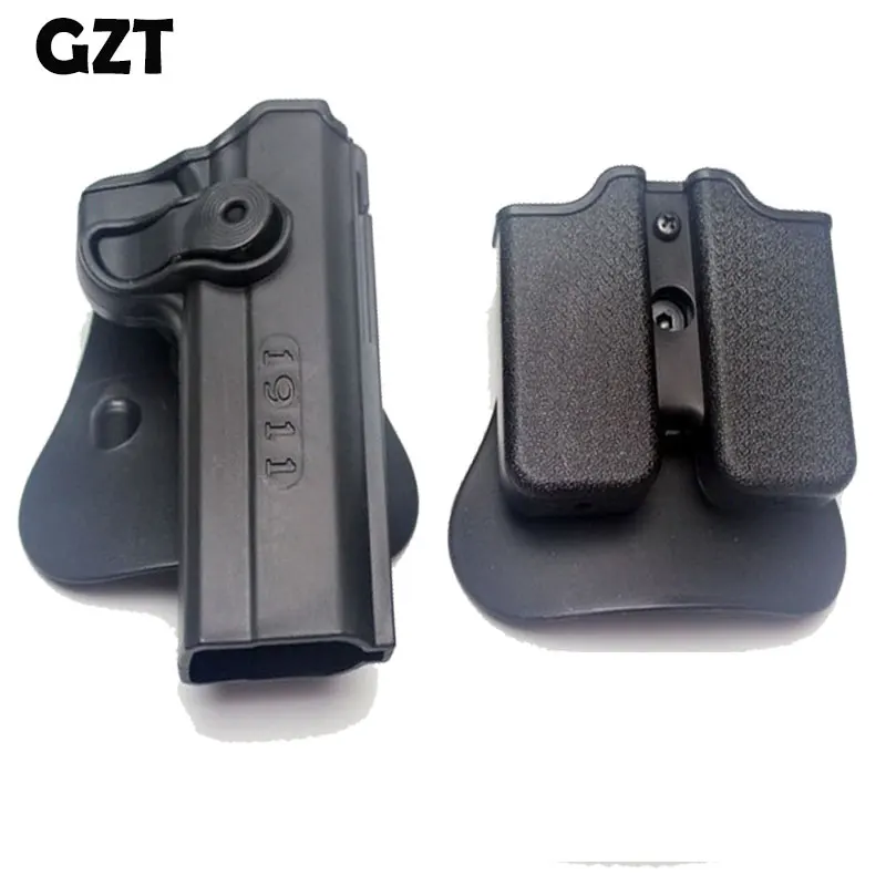 Страйкбольная тактическая кобура 1911 для журналов и пистолетов Полимерная Кобура