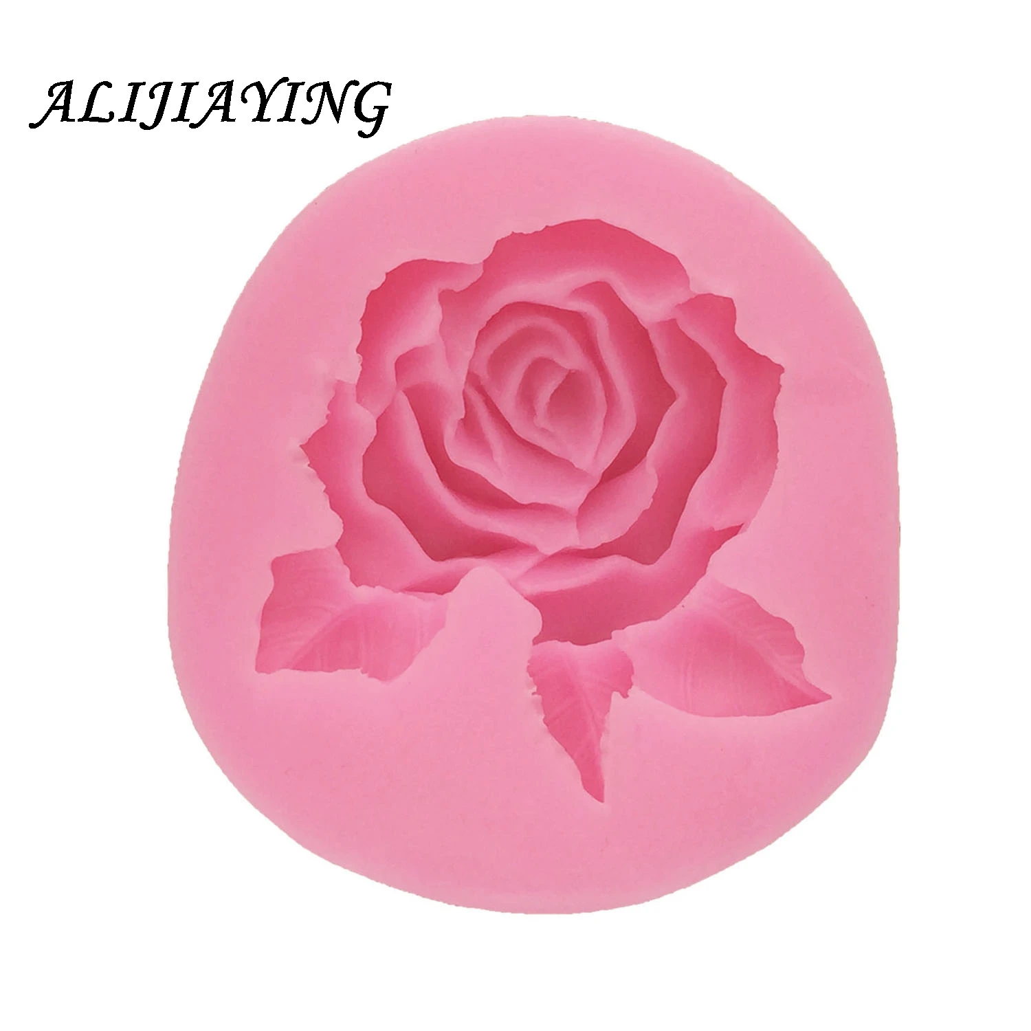 1 шт. 3D форма розы цветок искусственная для печенья мыло помадка формы кухонные