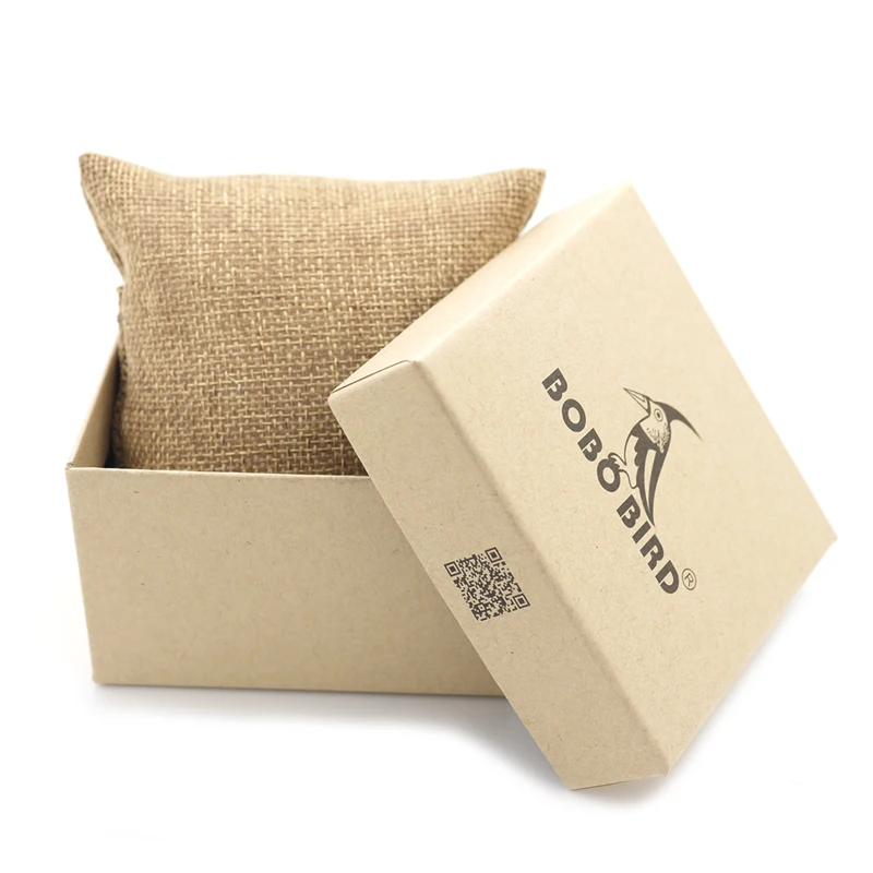 Элитный бренд БОБО птица влюбленных Часы синий Пояса из натуральной кожи ремешок