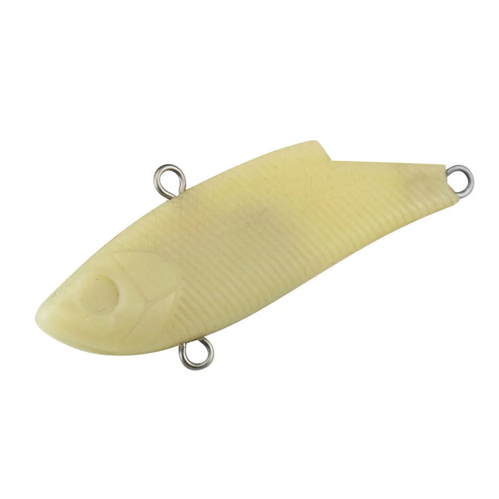 Blank Lure 10 шт./лот, пустые жесткие рыболовные приманки 55 мм, неокрашенные приманки, воблеры, пресноводные приманки - Цвет: Blank Lure