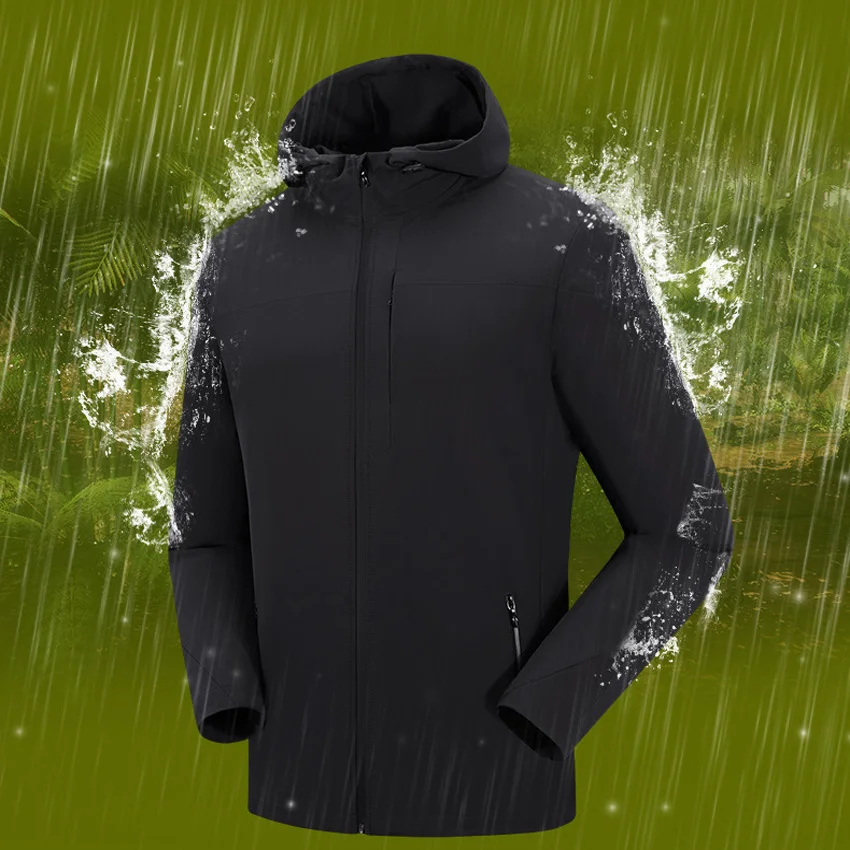 Mountainskin Мужская весенняя куртка софтшелл водонепроницаемые ветровки для походов