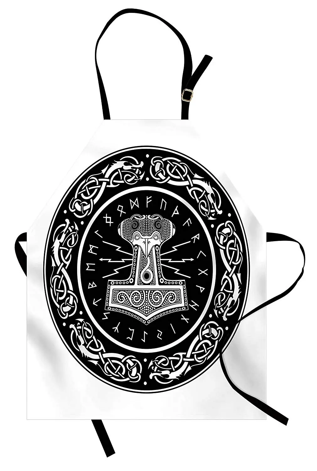Mjolnir фартук старинный скандинавский молоток Шведский антикварный священный