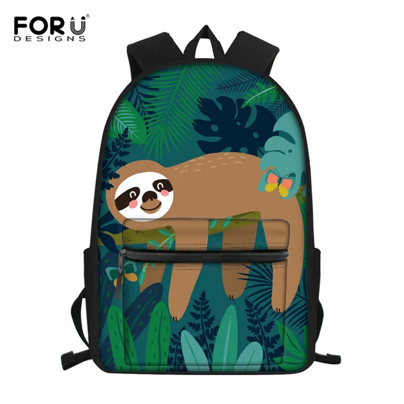 Милые детские школьные ранцы FORUDESIGNS для ленивых девочек подростков