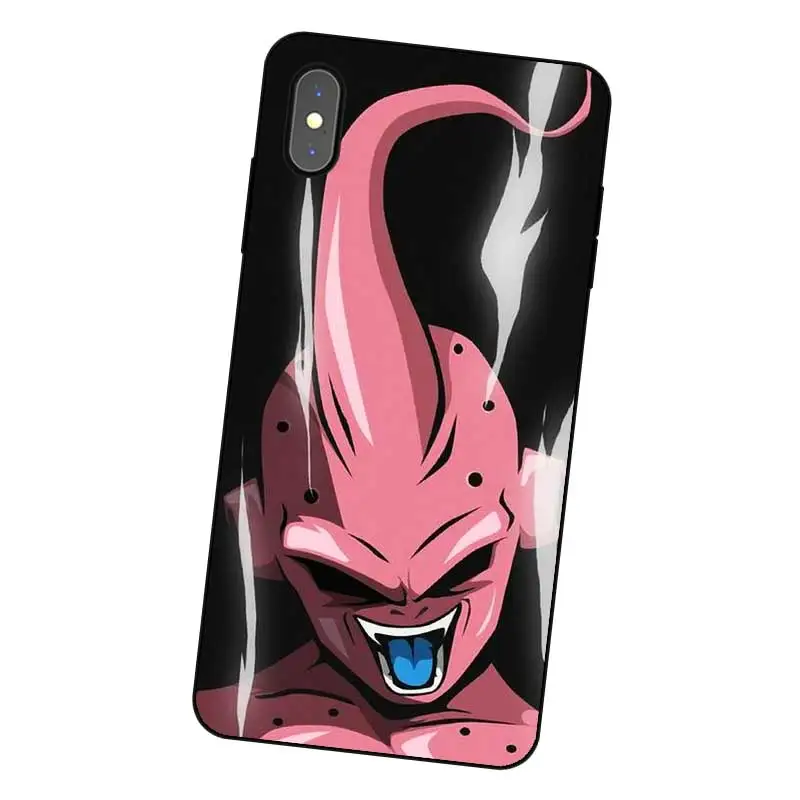 N323 Dragon Ball Wukong Черный силиконовый чехол для Apple iPhone 11 Pro XR XS Max X 8 7 6 6S Plus 5 5S SE |
