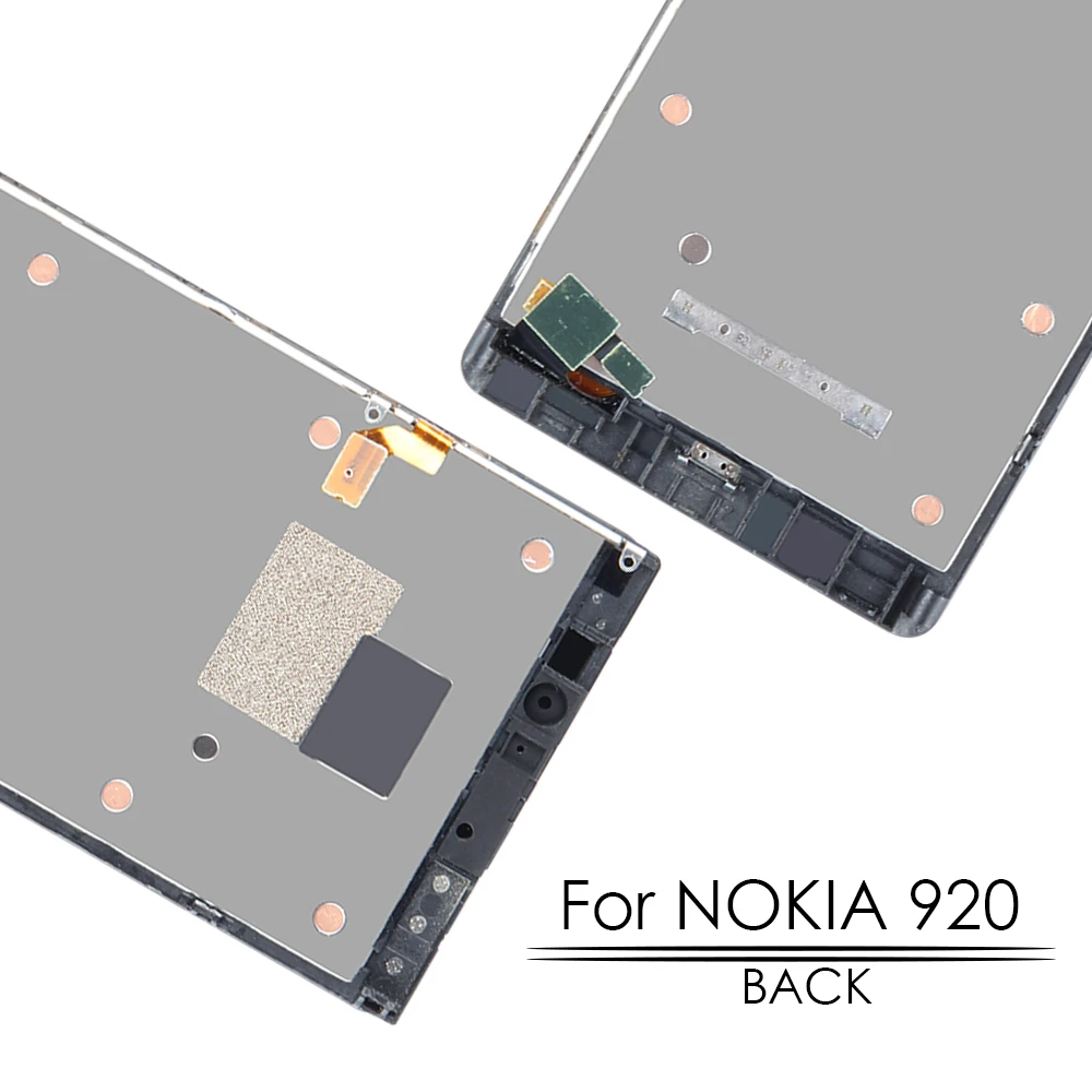 Sinbeda 4 5 &quotIPS ЖК дисплей для NOKIA Lumia 920 с сенсорным экраном сменная рамка стандартной