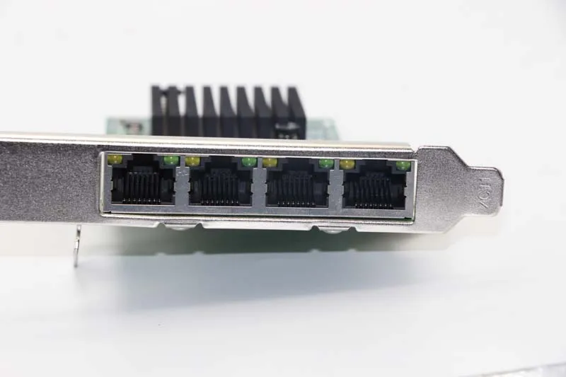 4-портовый гигабитный Ethernet сетевой адаптер для сервера карт RJ45 разъем 10/100/1000