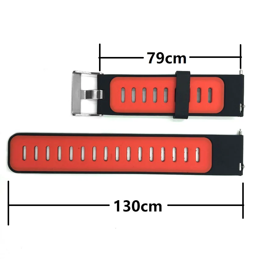 22 мм силиконовый браслет для Xiaomi Huami Amazfit PACE Смарт часы сменный ремешок Correa ремни