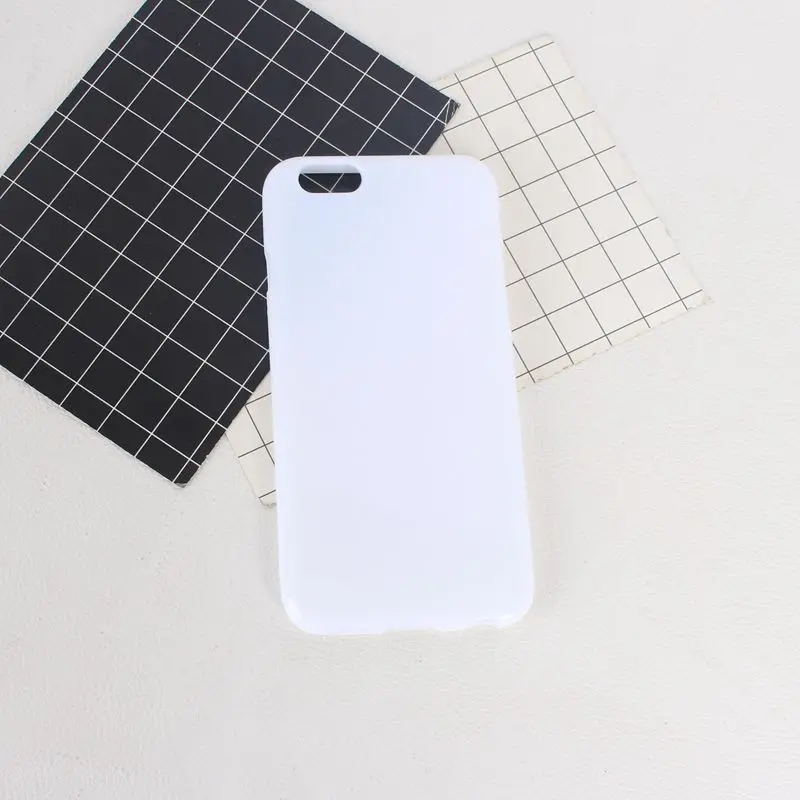 SICOOTE Phone Case For iPhone 6 6S 7 8 Plus Simple Plain Soft TPU Back Cover 5 5S SE Candy Capa |