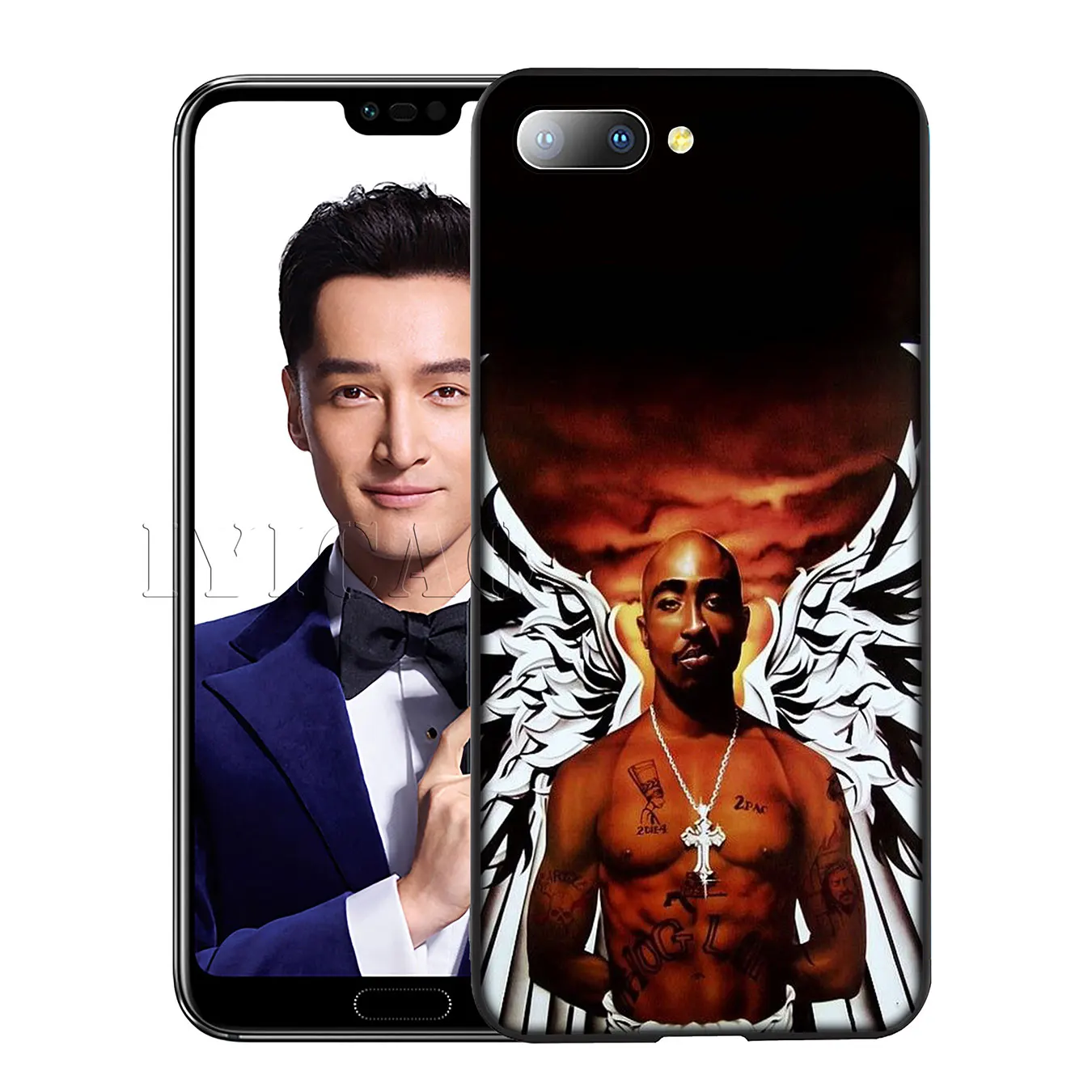 2Pac Tupac Shakur Супер предложение Мобильный Силиконовый мягкий чехол для Huawei Y7 Y6 Prime Y9