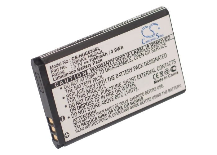 Cameron Sino 1050 мАч батарея HB5A3 HB5A3L для Huawei C6300 G5000|Цифровые аккумуляторы| |