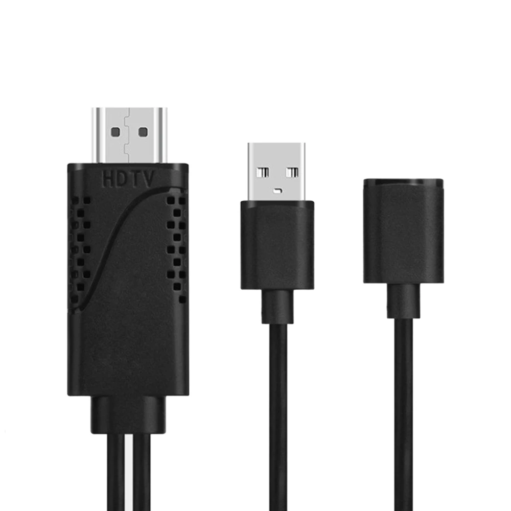 1080P HDMI к USB Женский/Мужской конвертер Кабель адаптер Охлаждающие отверстия для ТВ