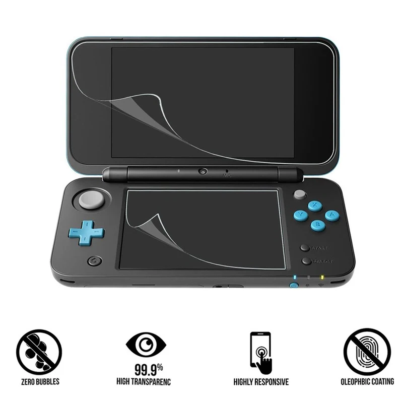 Защитная пленка для ЖК экрана прозрачная сенсорная нового 2DS LL|film screen protector|screen