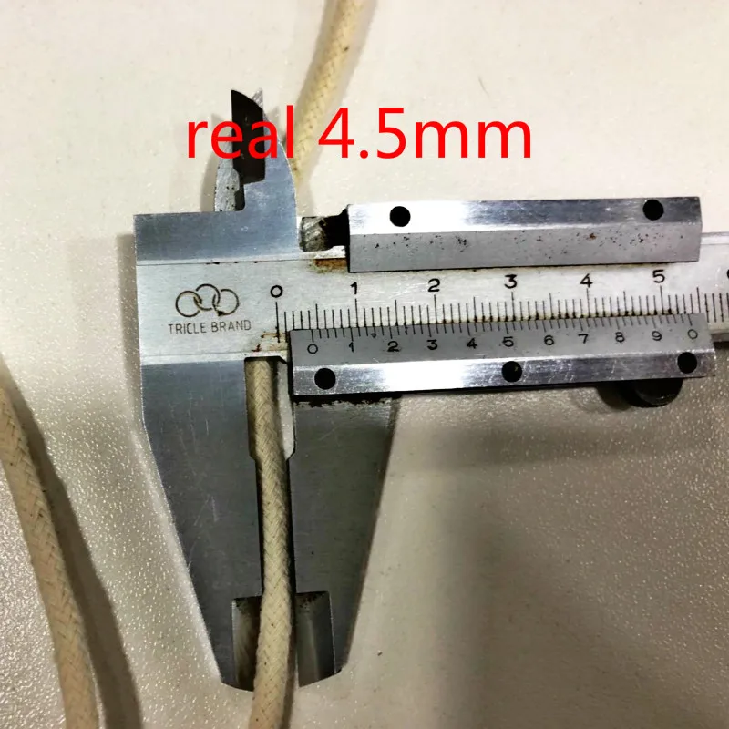 white 4.5mm 200 ярдов/партия, 2 мм, 3 мм, 4 мм, круглый шпагат, хлопковый шнур, веревочная пряжа, нейлоновые аксессуары для дома, подарочная упаковка, бирка, сумка, украшение - Цвет: white 4.5mm