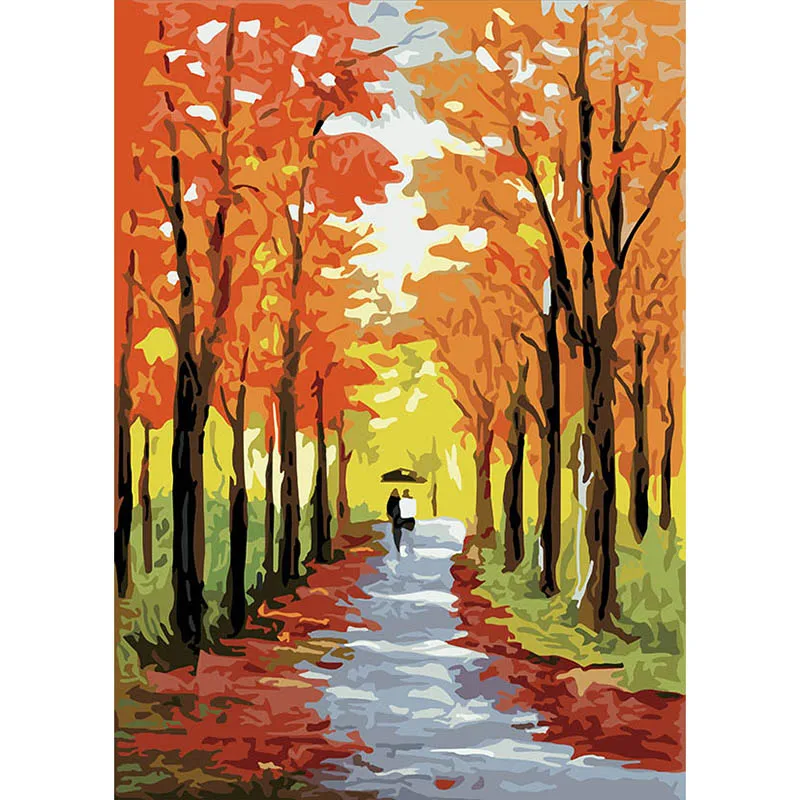 Набор для рисования по номерам на холсте с рамкой|picture on canvas|frame picturehome decor |