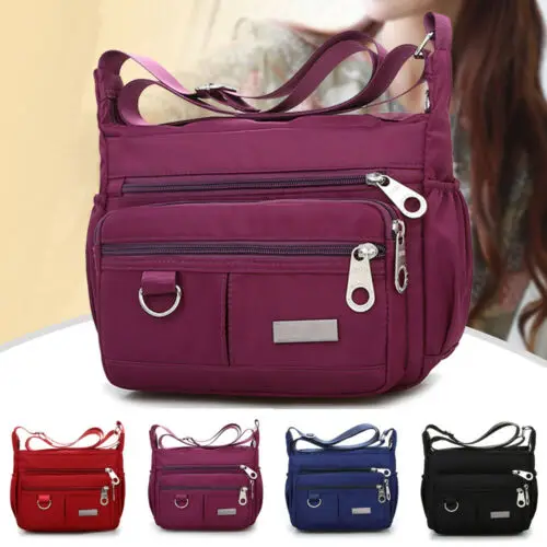 Для женщин Multi Pocket Messenger Сумка через плечо женские сумки Хобо Сумка Водонепроницаемый сумка через плечо для Для женщин