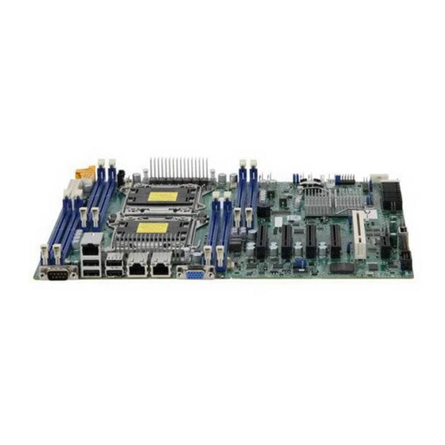 Для Supermicro X9DRl-iF c602 2011-pin dual X79 servers рабочая станция Материнская плата поддерживает E5 V2 оригинальная б/у материнская плата