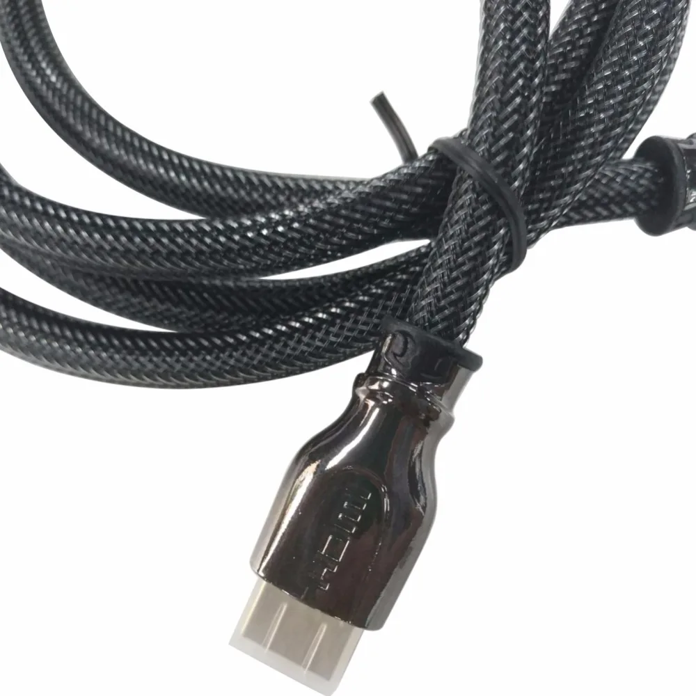 EDAL Плетеный Ультра HD HDMI кабель V2.0 высокоскоростной HDTV 4K кабели 1 м 2 3 5 м|Кабели HDMI| |