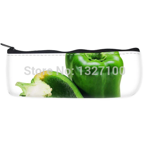 home decor All kinds of beautiful small chili Custom Pencil Case Bag the portable|bag|case holsterbag child |