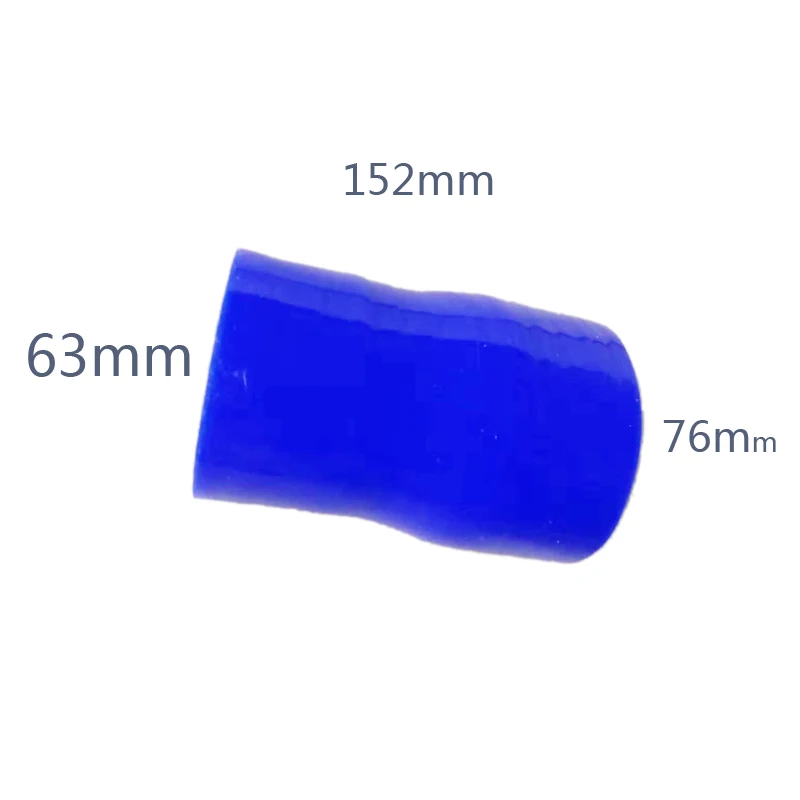 

63mm to 76mm Silicone Transition Coupler Turbo Intercooler Pipe Hose Reducer