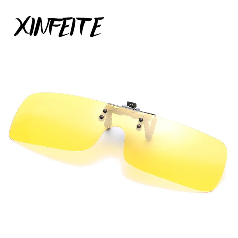 Xinfeite 2018 мода поляризованный клип на оправы Солнцезащитные очки для женщин Óculos