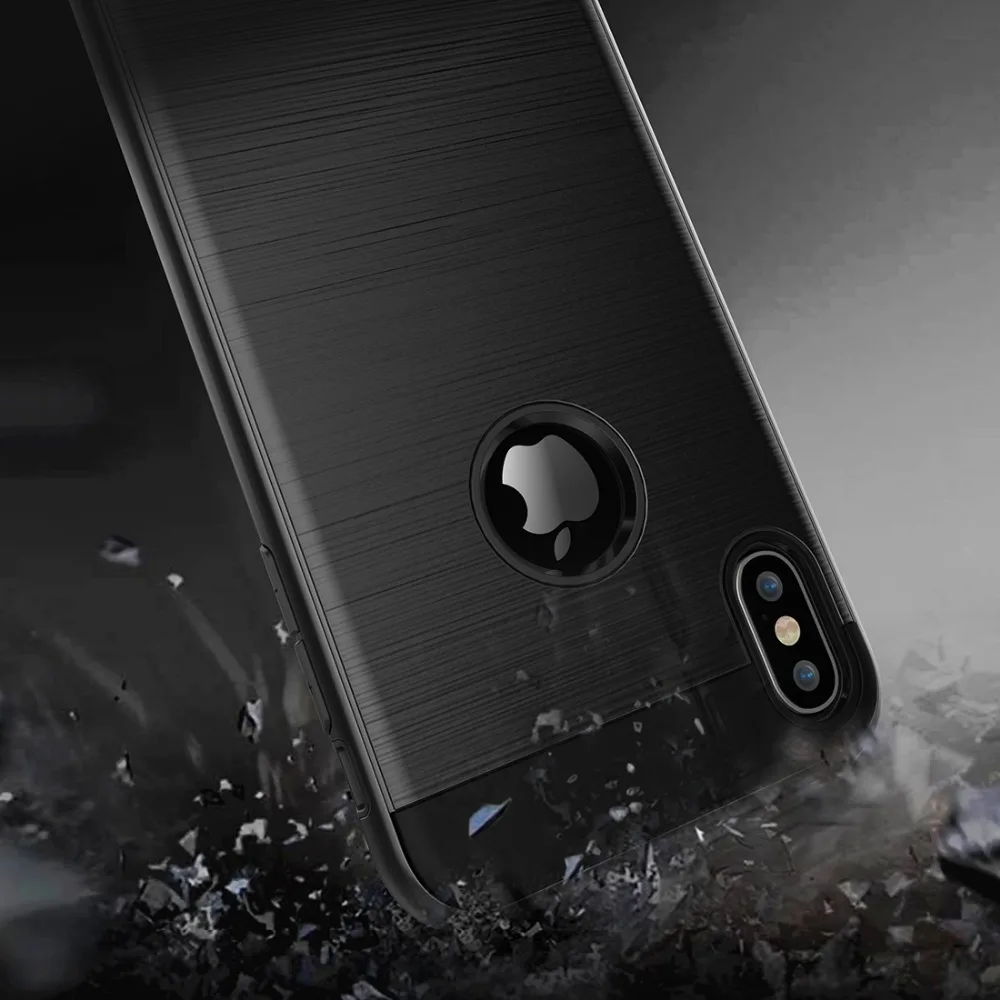 HAWEEL ворсованной текстурой ударопрочный чехол Защитный для iPhone XR/XS Max/XS/Galaxy S6/S7/Note