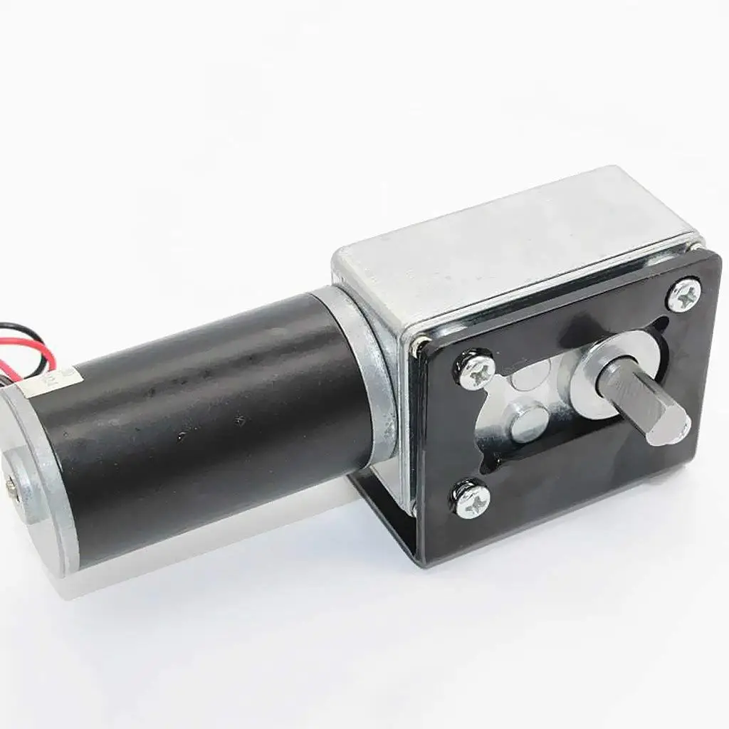 DC 12V турбо мотор-редуктор с высоким крутящим моментом турбо червячный редуктор микро-мотор правый угол мотор-редуктор мини Электрический редуктор