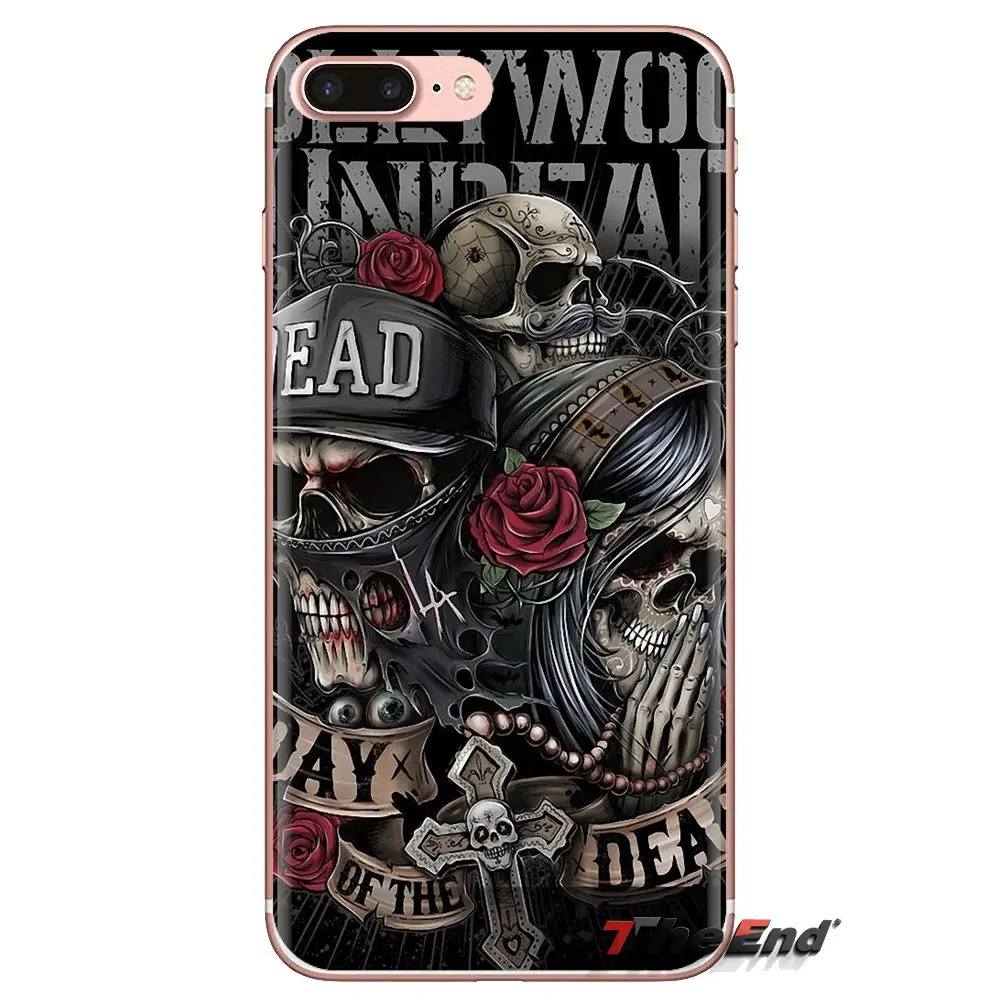 Голливудские немертвые прозрачные мягкие чехлы для iPod Touch Apple iPhone 4 4S 5 5S SE 5C 6 6S 7 8 X XR