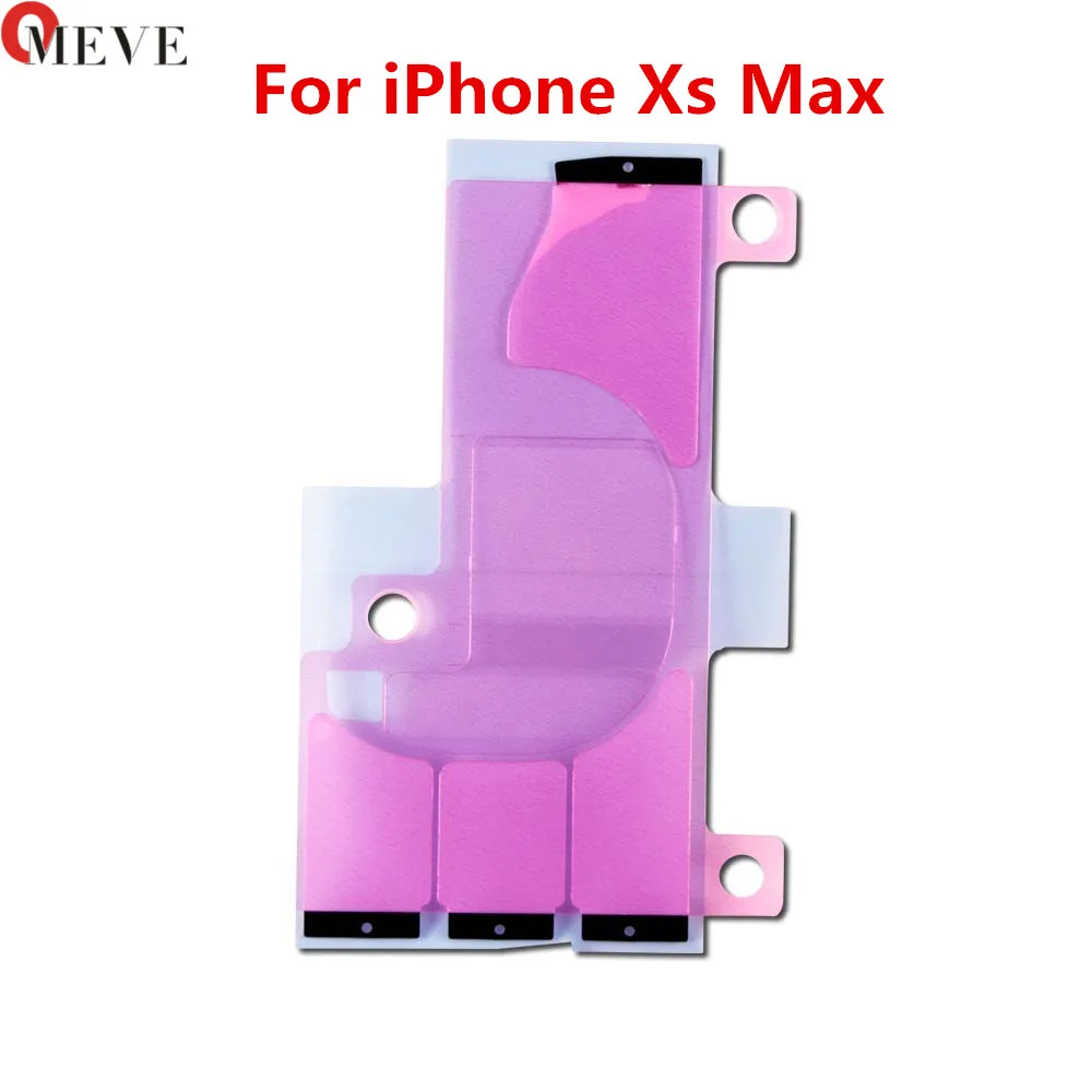 10 шт./лот батарея стикер на клейкой основе для iPhone X 5s 5c 6 6s 7 8 plus XR XS MAX задняя крышка